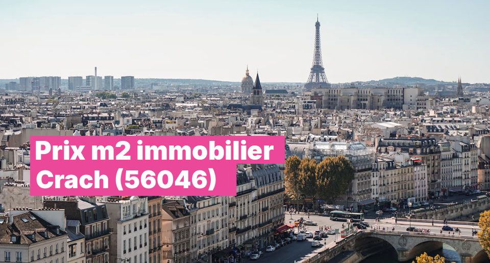 Prix m2 immobilier Crach (56950) - juin 2026