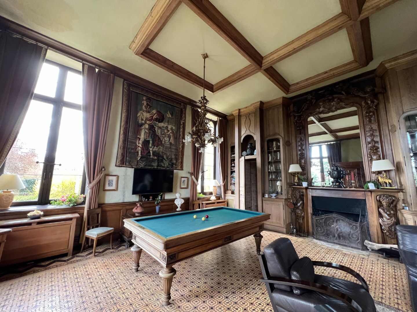 Château  à vendre  - 28 pièce(s) - 756m2 - Chaufour Les Bonnieres (78270)