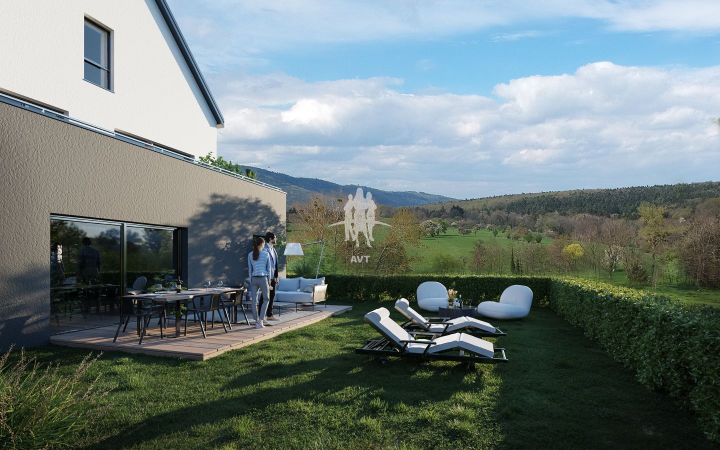 Appartement neuf à vendre  - 2 pièce(s) - 53m2 - Nordhouse (67150)