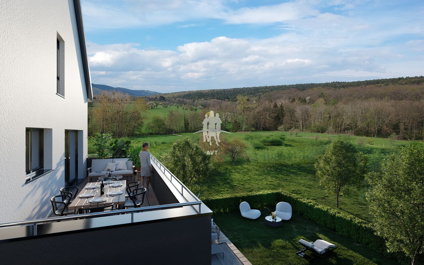 Appartement neuf à vendre  - 2 pièce(s) - 53m2 - Nordhouse (67150)