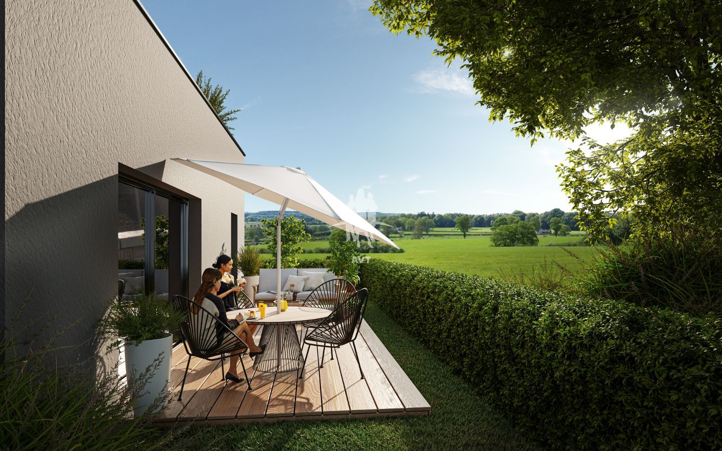 Appartement neuf à vendre  - 2 pièce(s) - 53m2 - Nordhouse (67150)