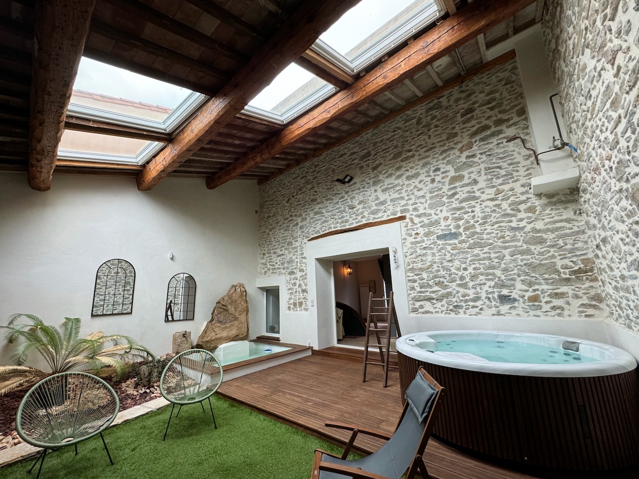 Maison de maître à vendre  - 8 pièce(s) - 290m2 - Rieux-minervois (11160)