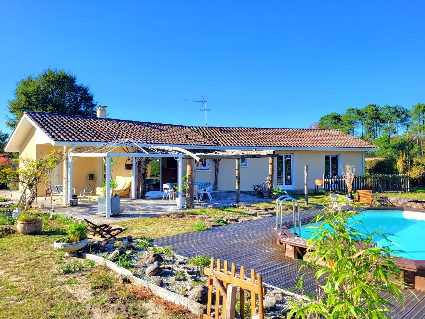 Maison à vendre  - 5 pièce(s) - 109.3m2 - Gourbera (40990)