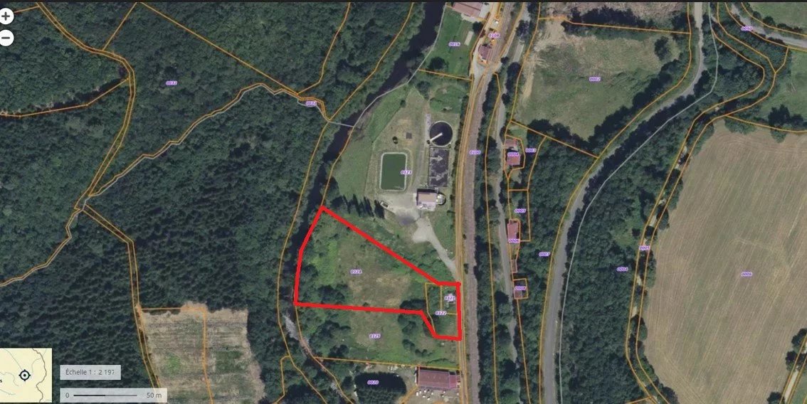 Terrain non constructible à vendre  - 5500m2 - Aubbusson (23200)