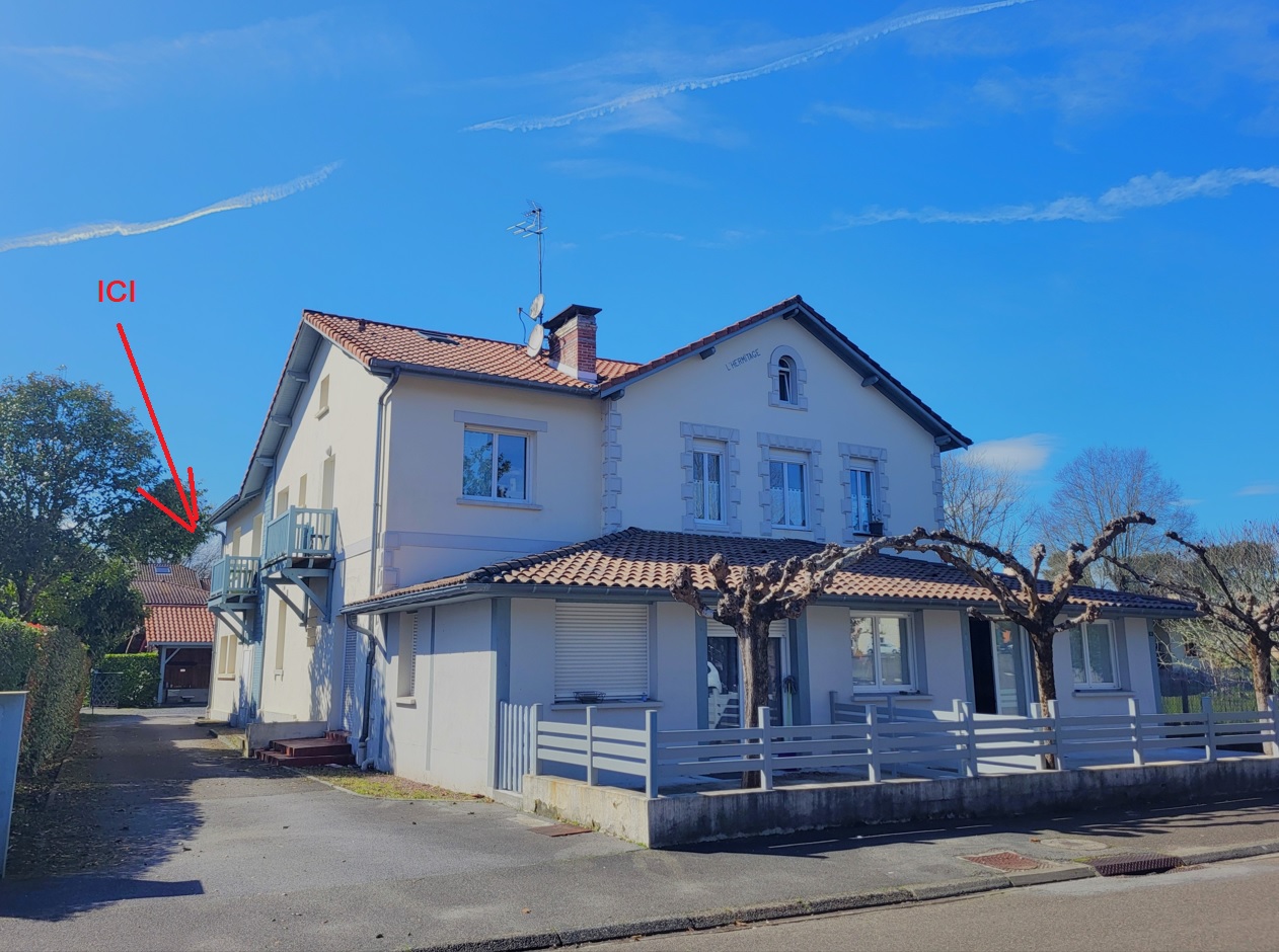 Appartement à vendre  - 2 pièce(s) - 51.3m2 - Herm (40990)