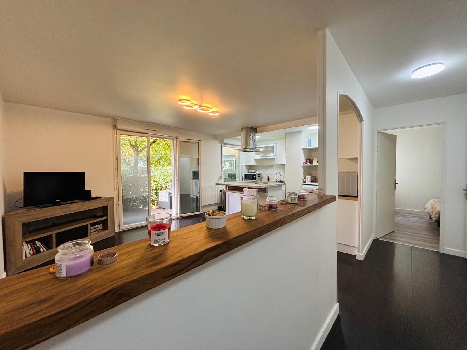 >Appartement en rez-de-jardin à vendre  - 3 pièce(s) - 56m2 - Vétraz-monthoux (74100)