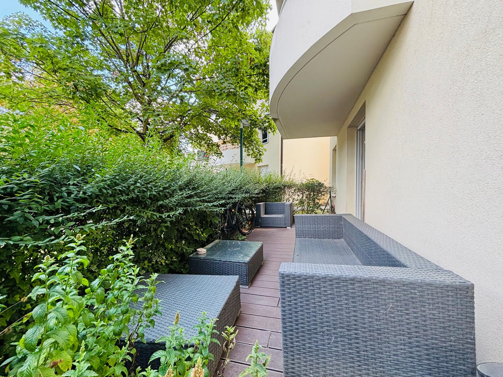 >Appartement en rez-de-jardin à vendre  - 3 pièce(s) - 56m2 - Vétraz-monthoux (74100)