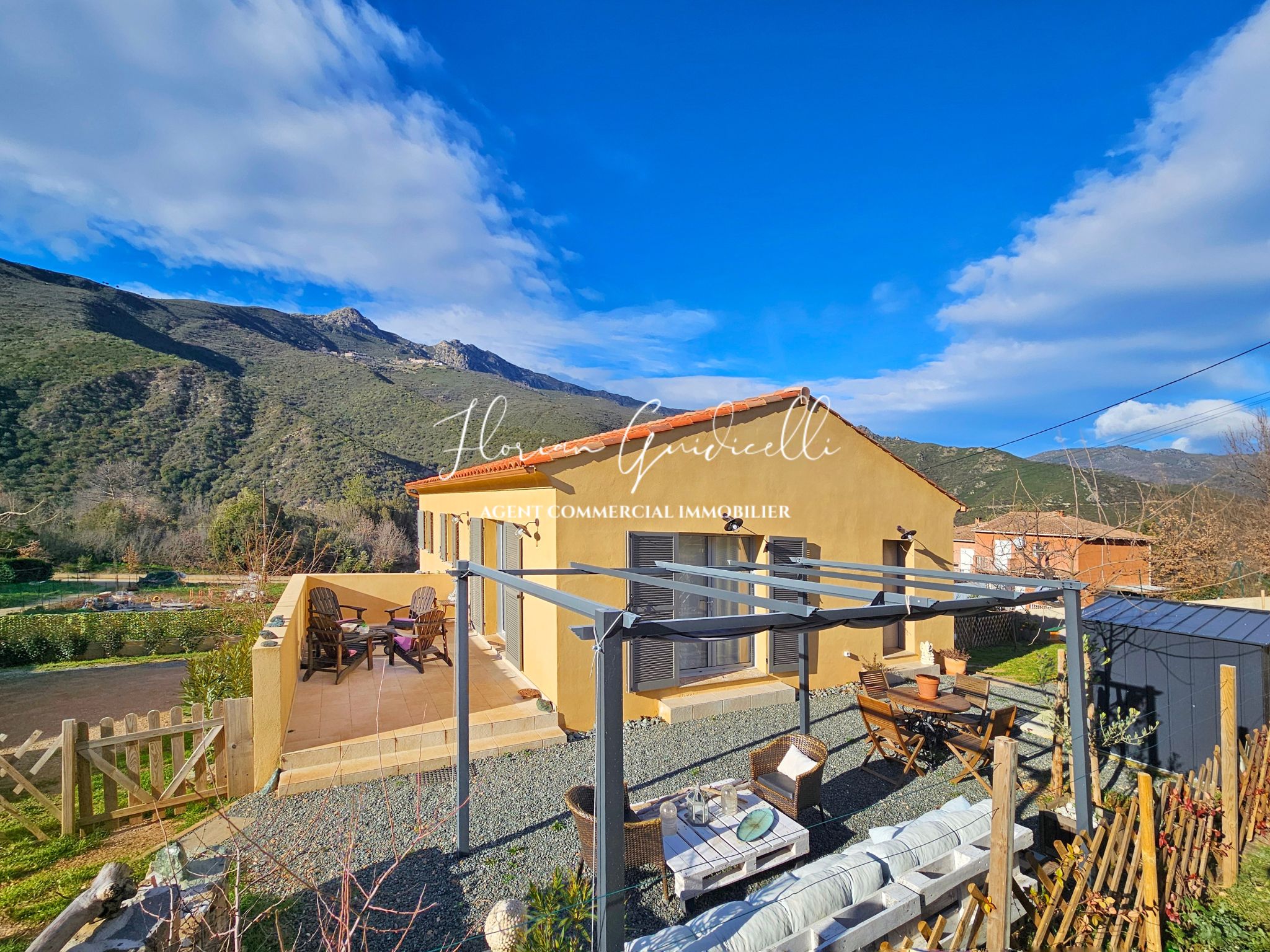 Maison à vendre  - 5 pièce(s) - 121m2 - Ponte Novu (20235)