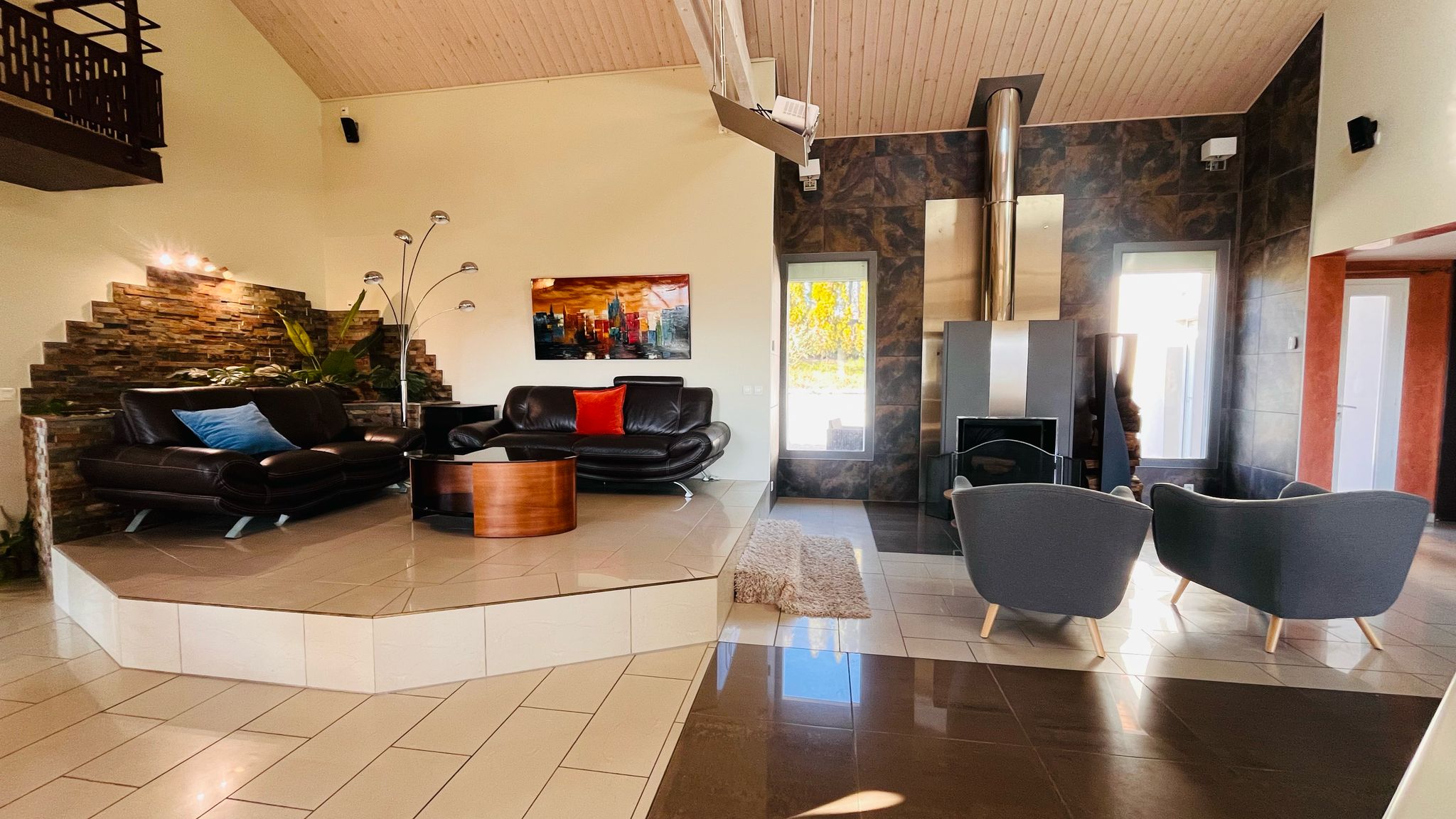 Villa à vendre  - 8 pièce(s) - 242m2 - Contamine-sarzin (74270)