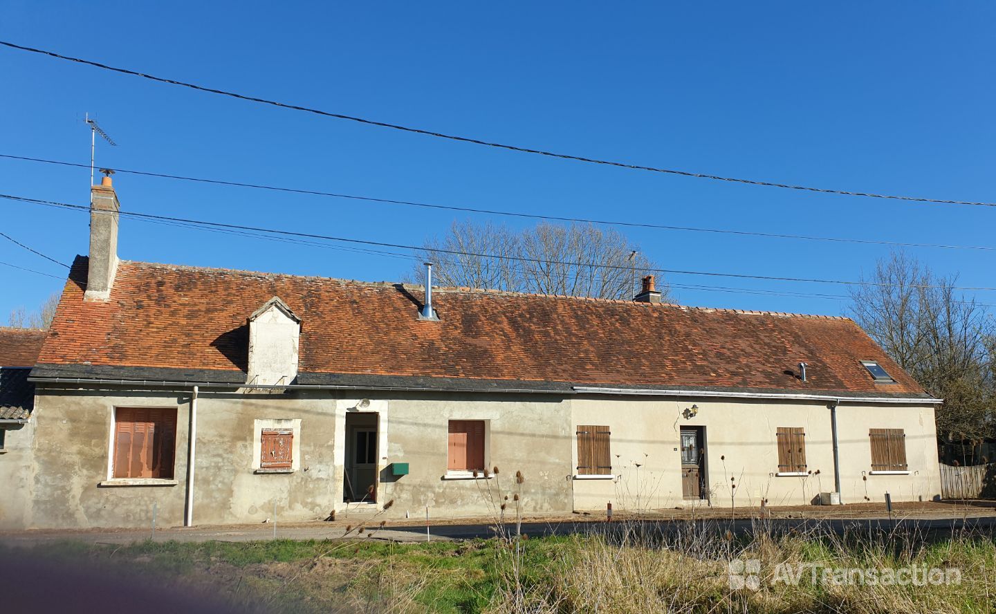 Maison à rénover à vendre  - 7 pièce(s) - 159.6m2 - Villeloin-coulangé (37460)