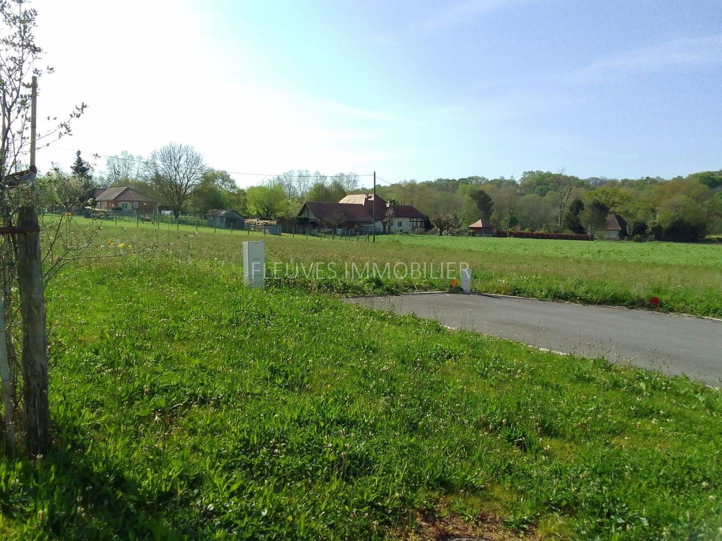 Terrain constructible à vendre  - 1098m2 - Navarrenx (64190)