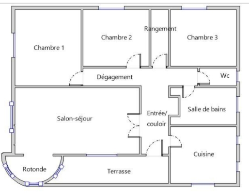 Maison à vendre  - 4 pièce(s) - 102m2 - La Calmette (30190)