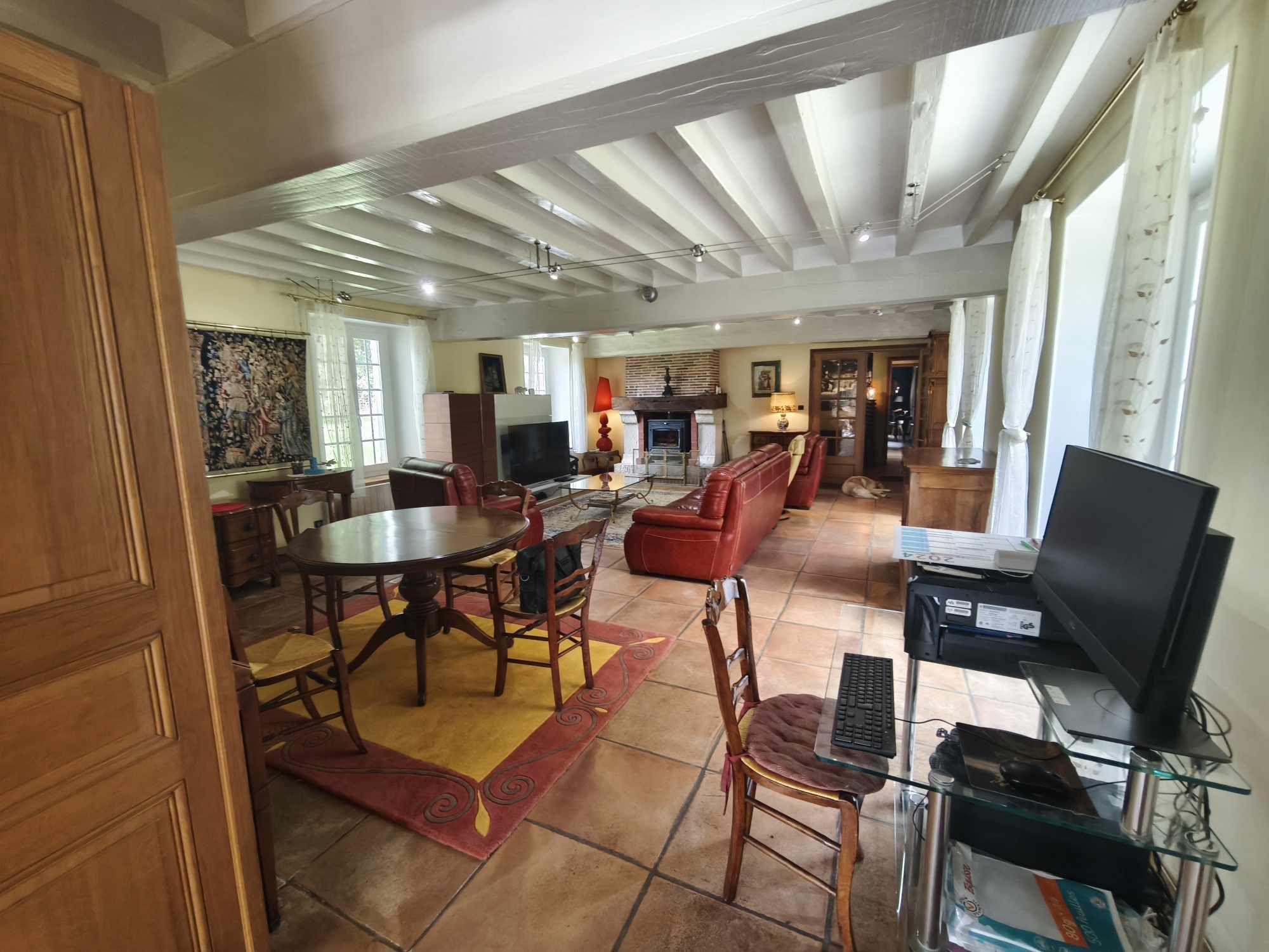 Longere à vendre  - 10 pièce(s) - 286m2 - Méry-sur-cher (18100)