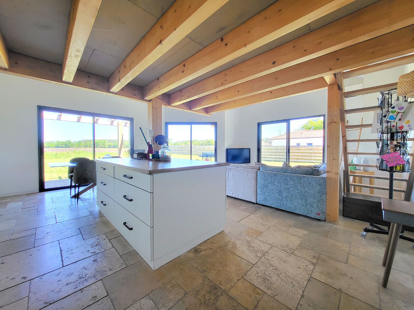 Maison à vendre  - 5 pièce(s) - 100.62m2 - Herm (40990)