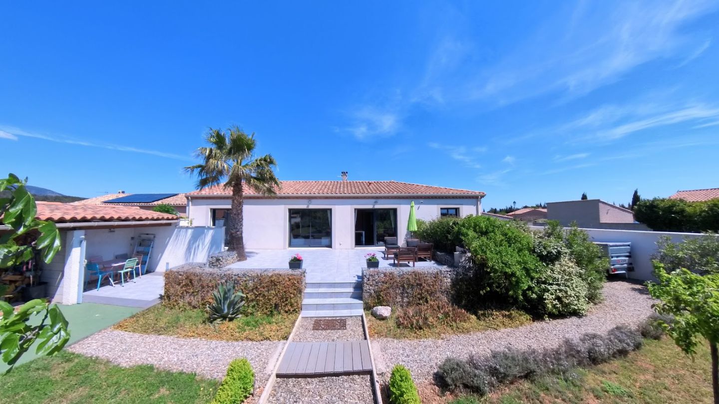 Villa à vendre  - 6 pièce(s) - 129m2 - Trausse (11160)