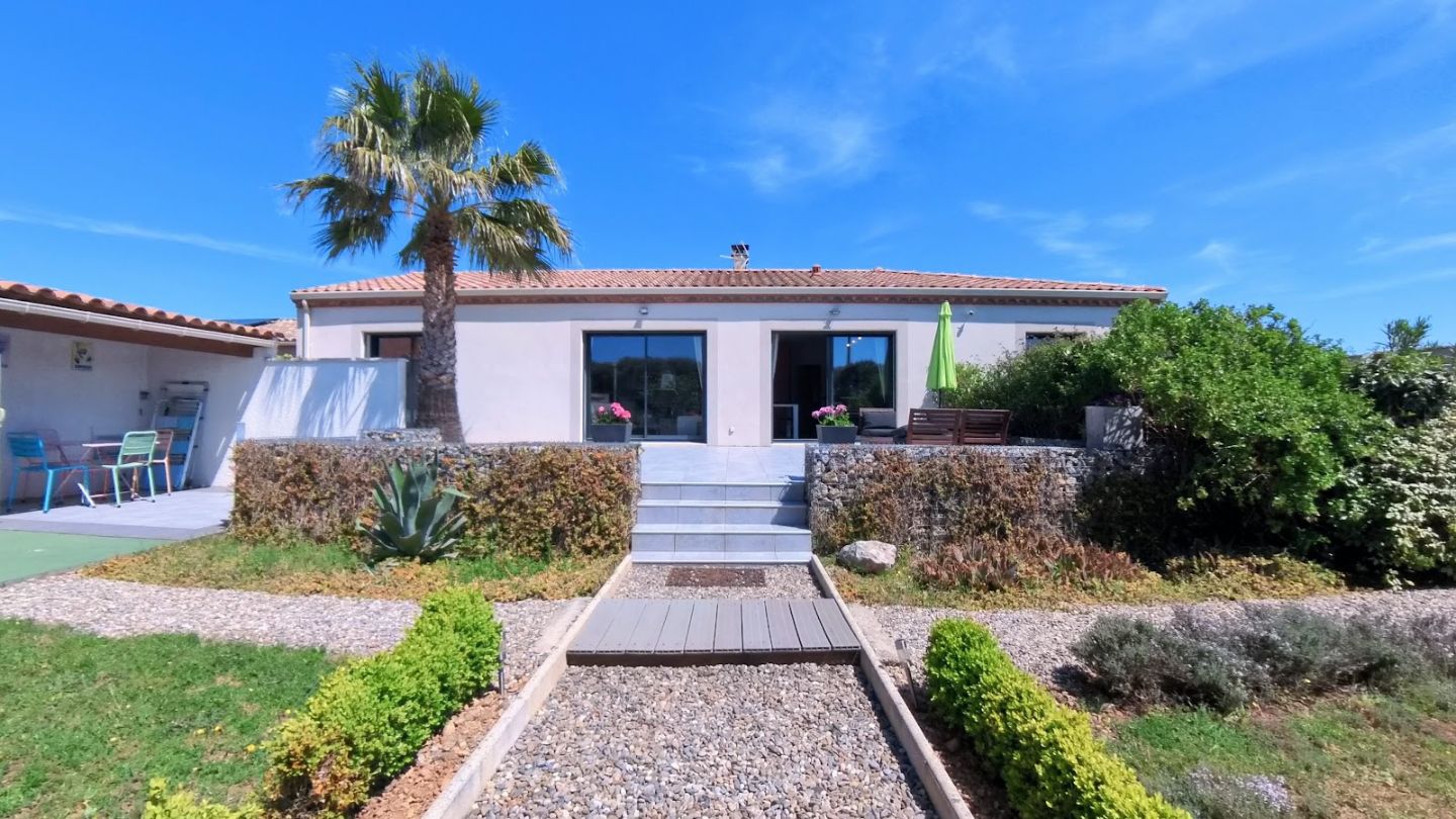 Villa à vendre  - 6 pièce(s) - 129m2 - Trausse (11160)