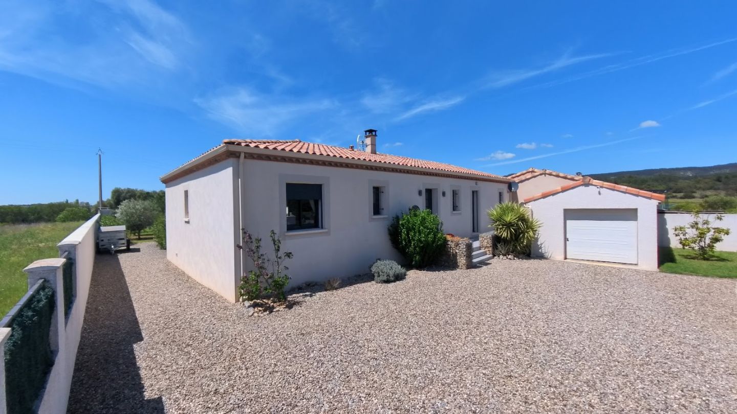 Villa à vendre  - 6 pièce(s) - 129m2 - Trausse (11160)