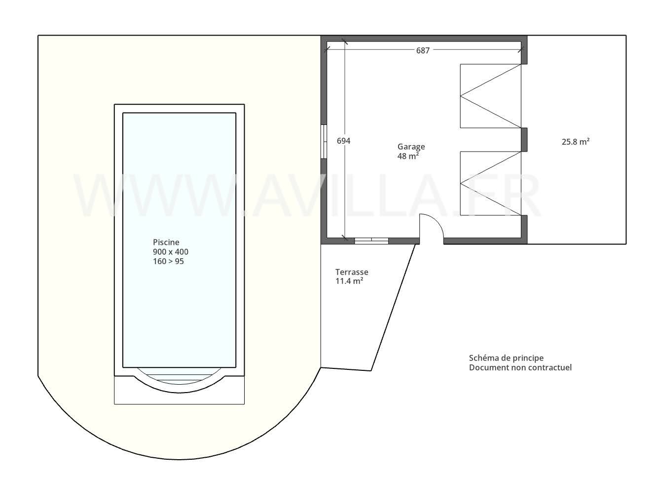 Villa à vendre  - 5 pièce(s) - 119m2 - Aigne (34210)