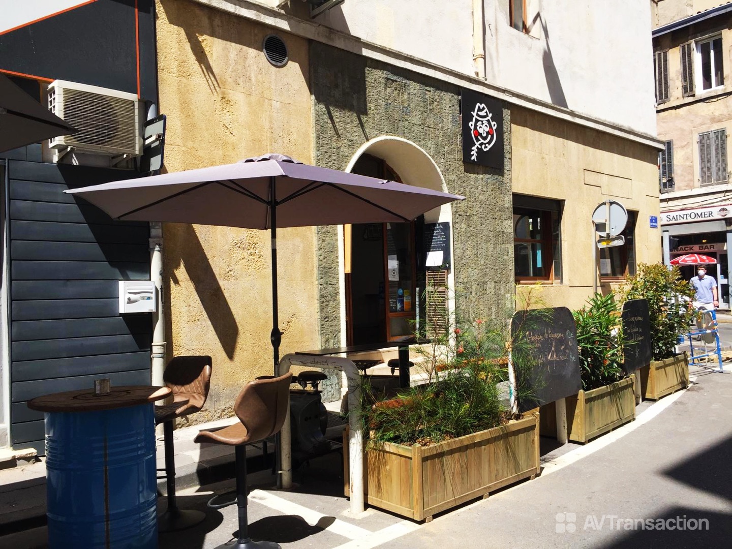 Café - Restaurant à vendre  - 3 pièce(s) - 74m2 - Marseille (13006)