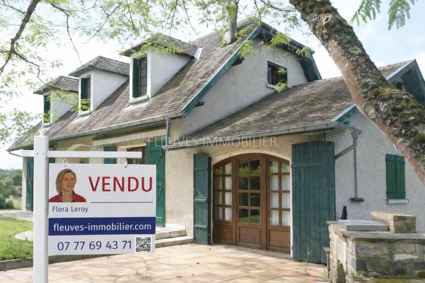 MAISON AVEC VUE PYRÉNÉES VENDUE