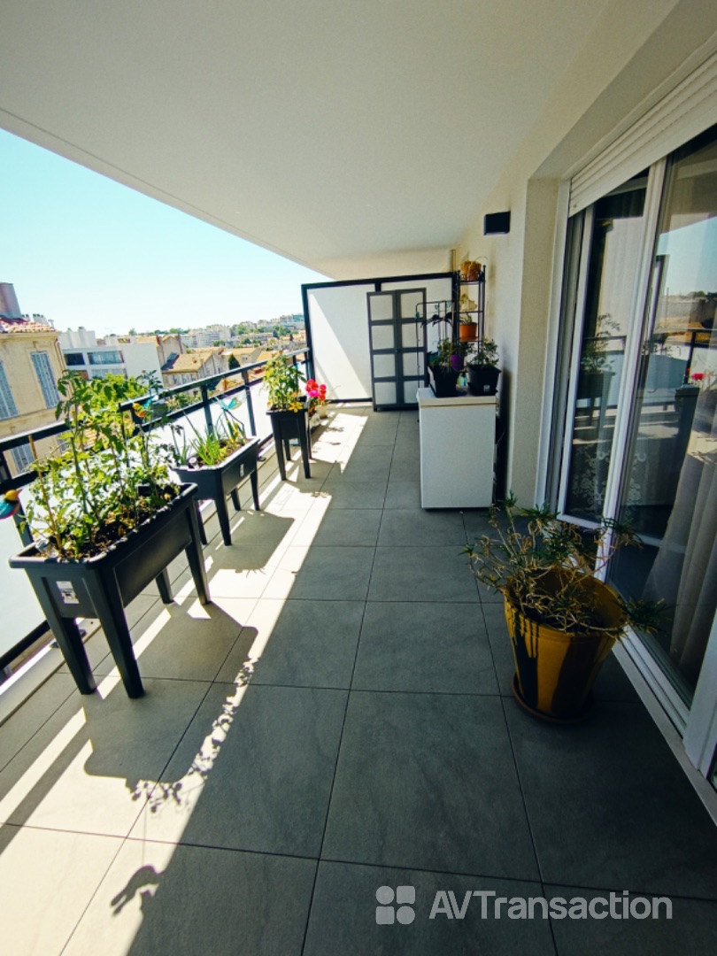 Appartement à vendre  - 2 pièce(s) - 59m2 - Marseille (13004)