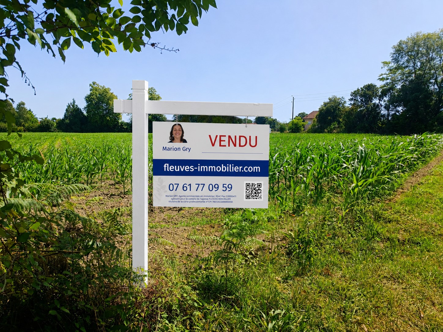 TERRAIN CONSTRUCTIBLE DE 1606 M²