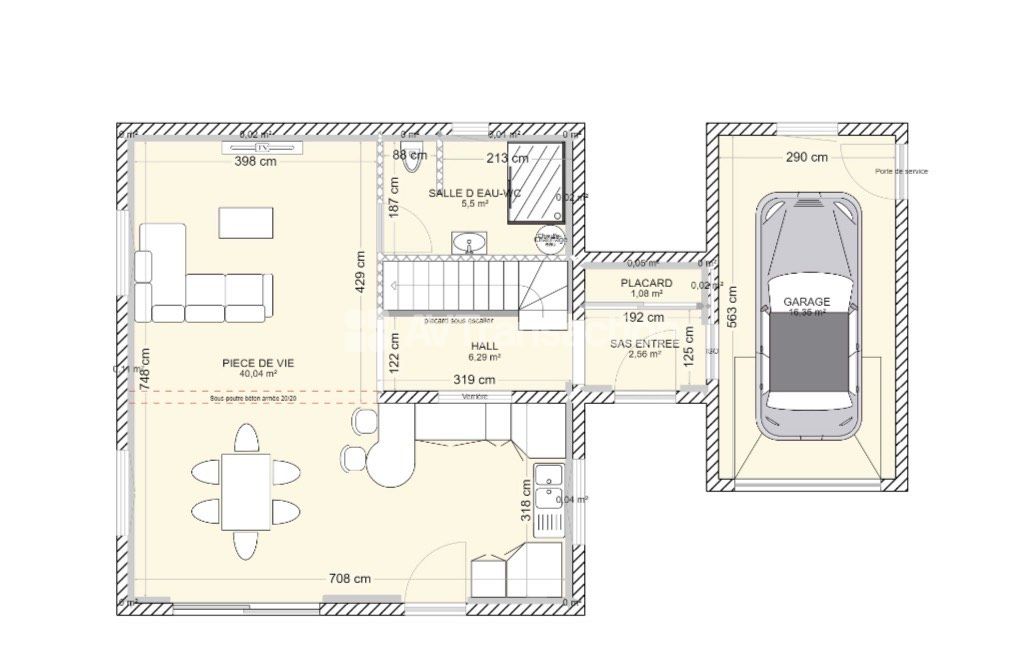 Maison à vendre  - 5 pièce(s) - 106m2 - Lutzelhouse (67130)