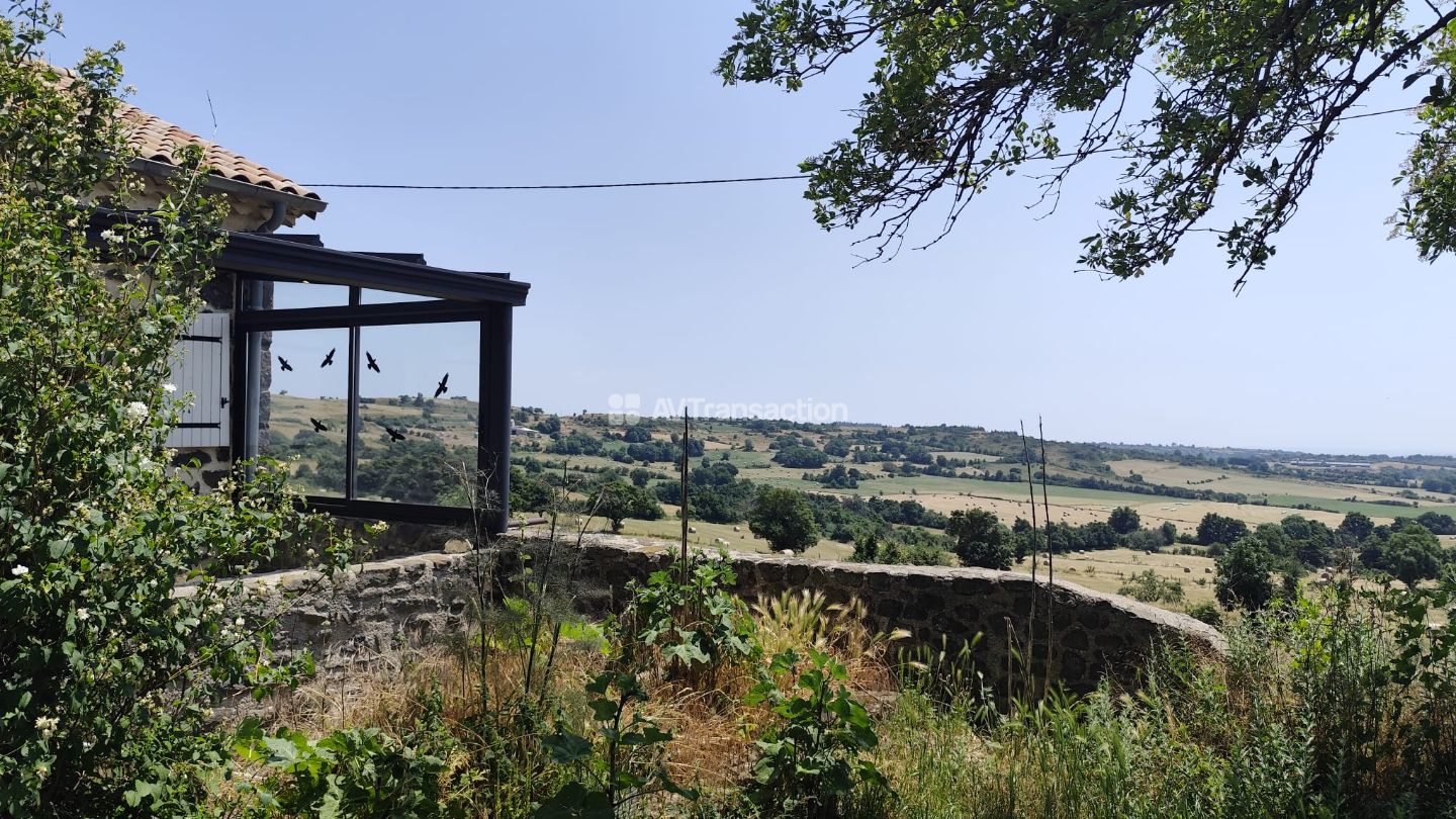 Maison en pierre, rénovée, vue panoramique, 120m2