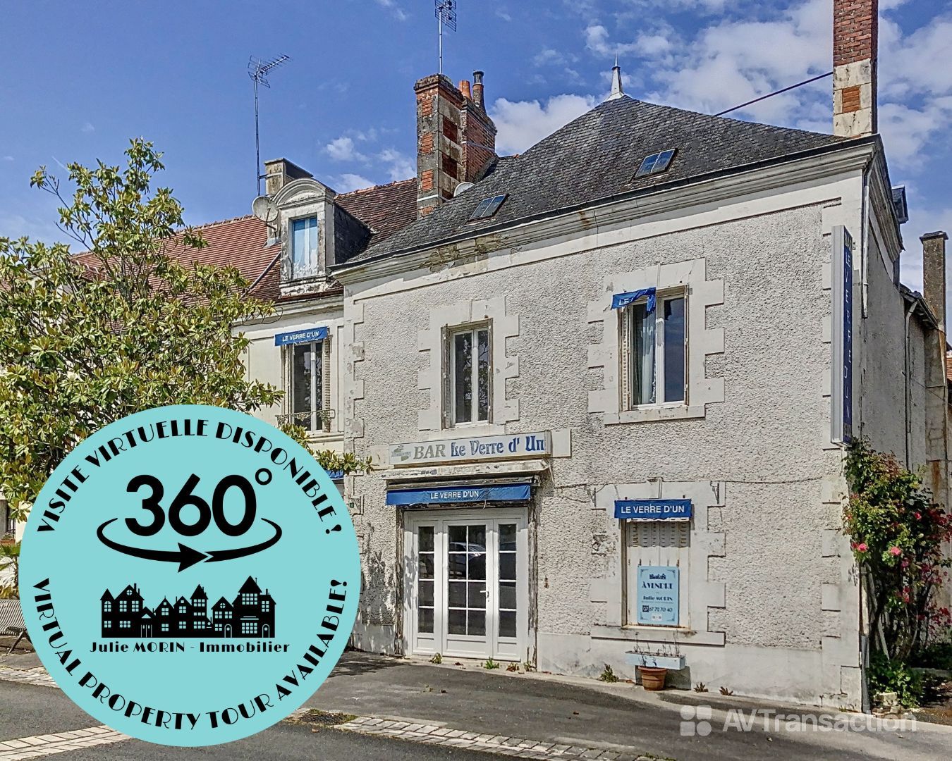 Emplacement touristique premium : bar-restaurant + appartement