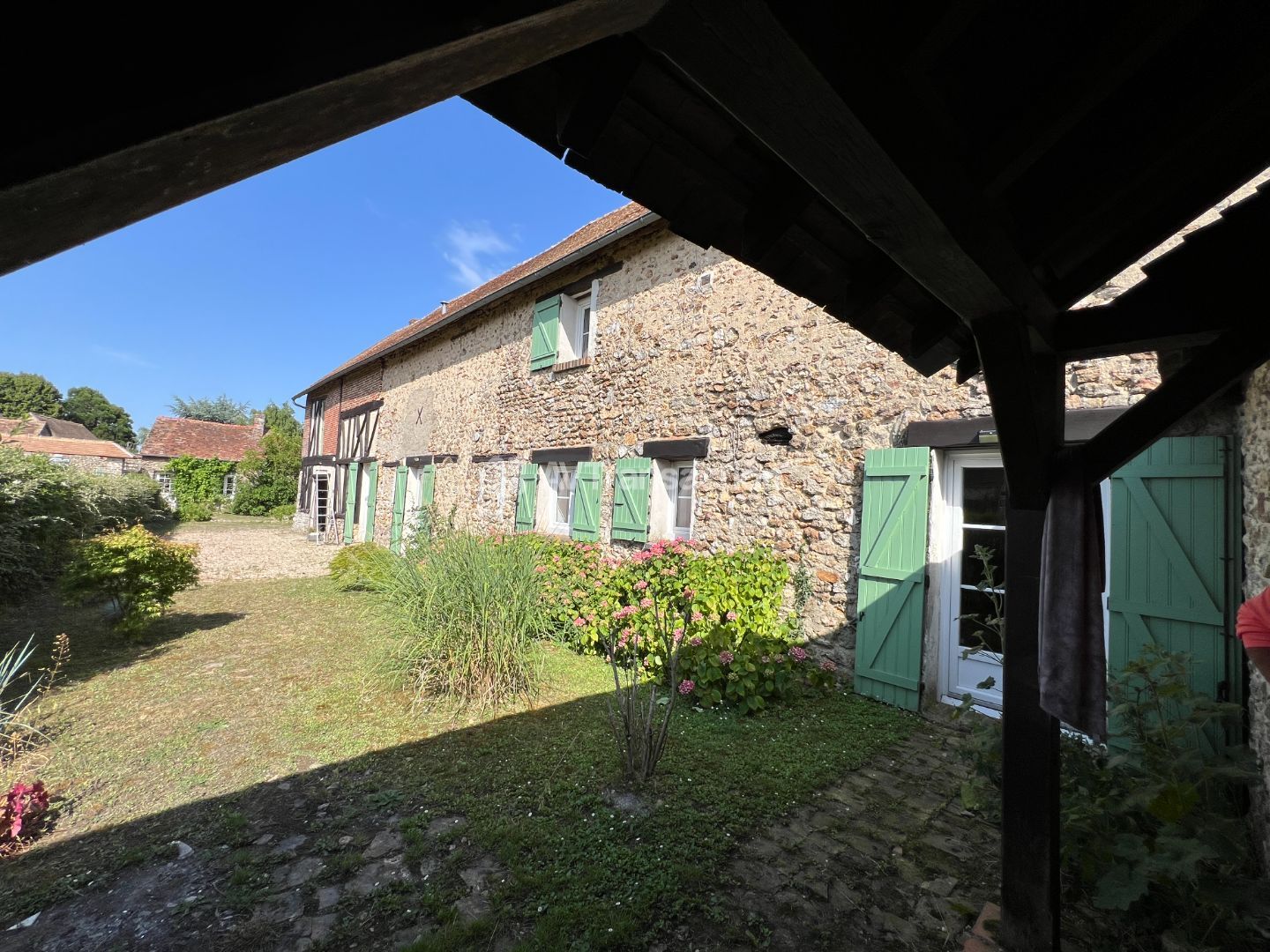 Corps de ferme à vendre  - 7 pièce(s) - 187m2 - Douains (27120)