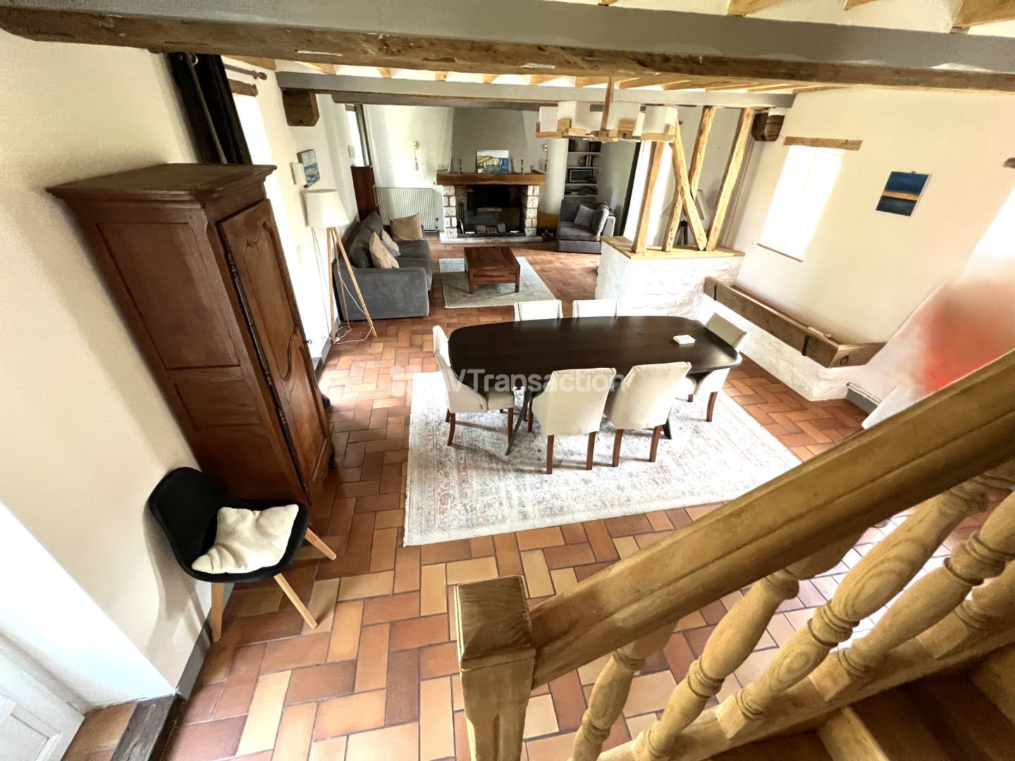 Corps de ferme à vendre  - 7 pièce(s) - 187m2 - Douains (27120)