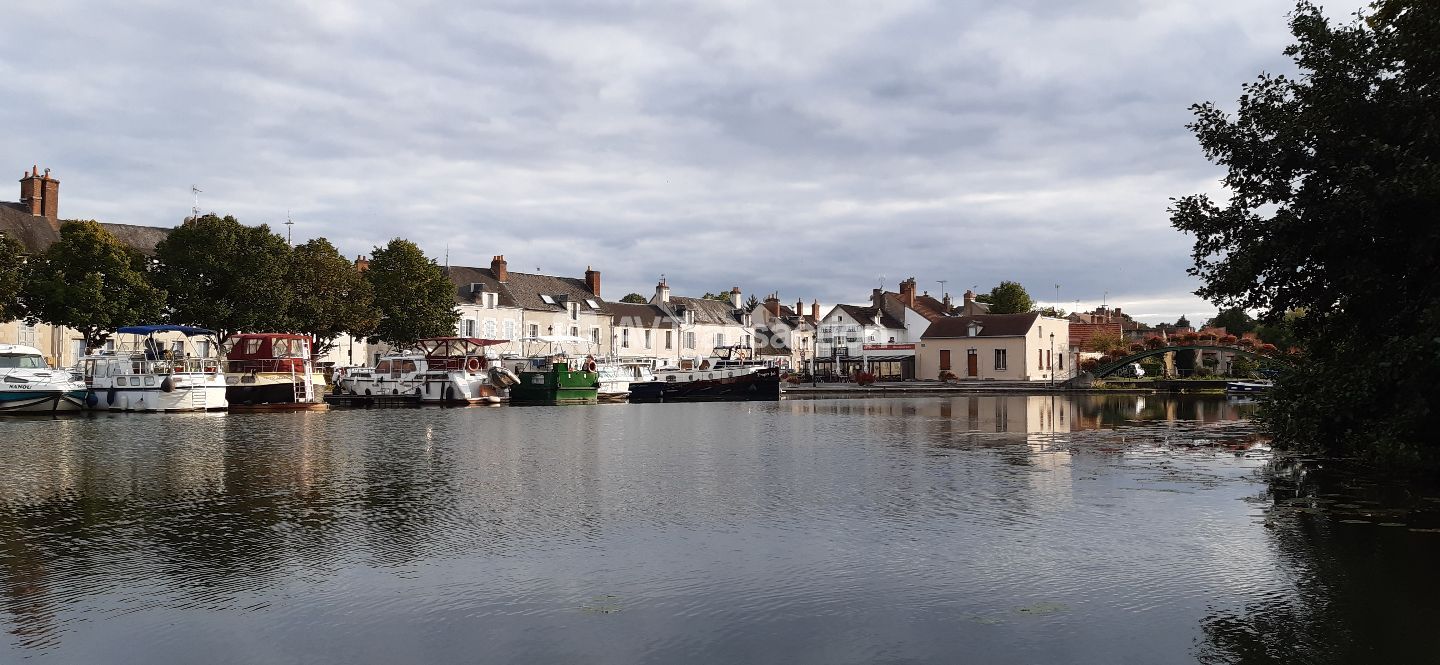 Maison T3 centre ville de BRIARE, plain-pied, jardin,