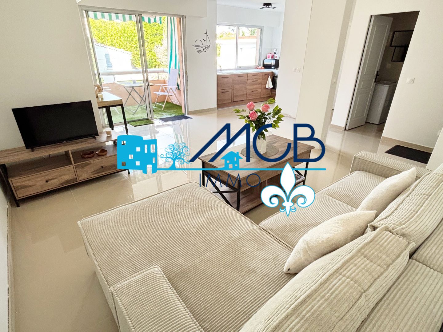 Appartement T2 rénové, proche plage