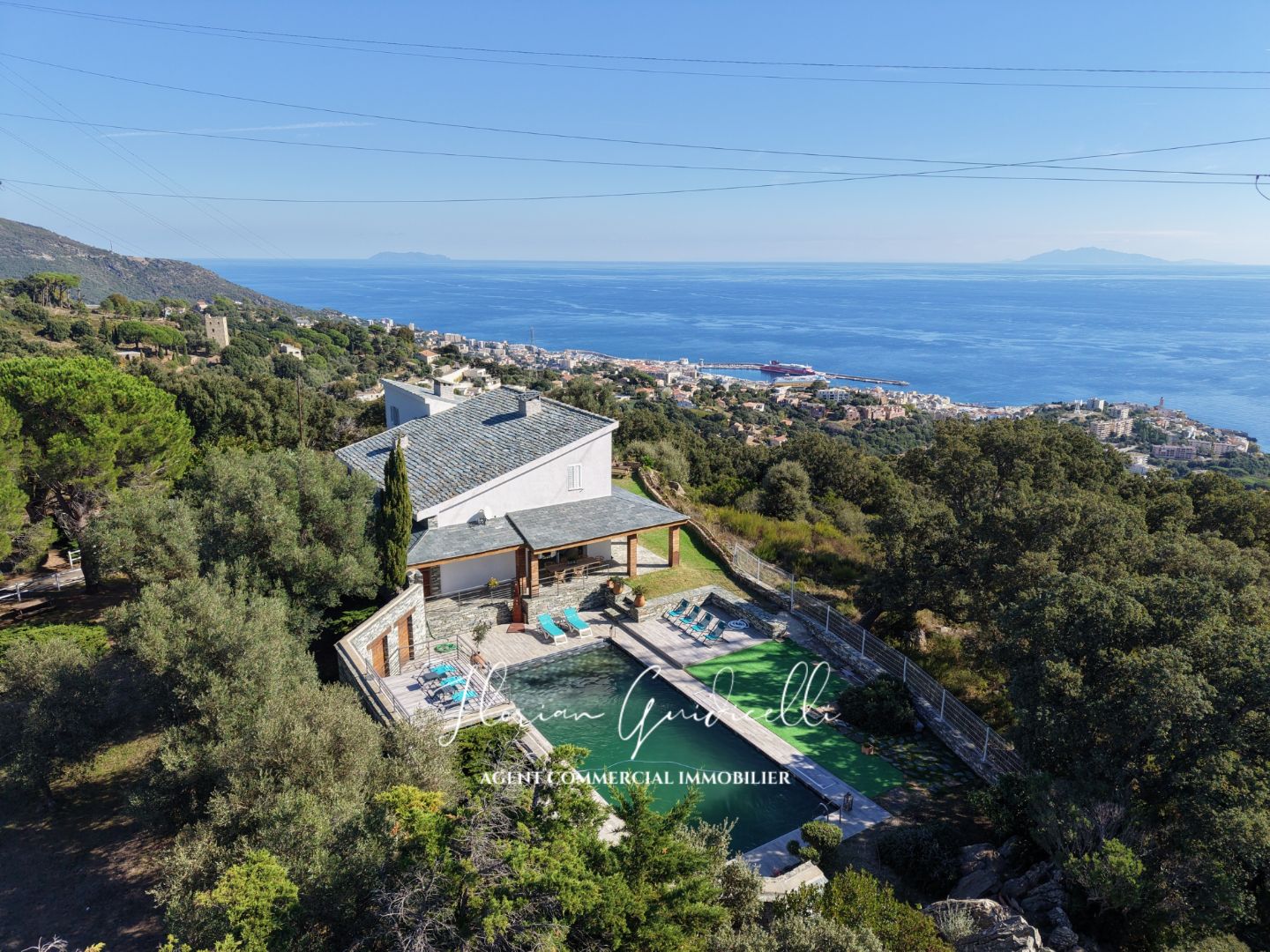Propriété d’exception avec vue mer – Bastia