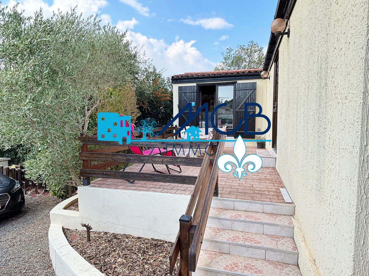 Chalet dans domaine avec piscine