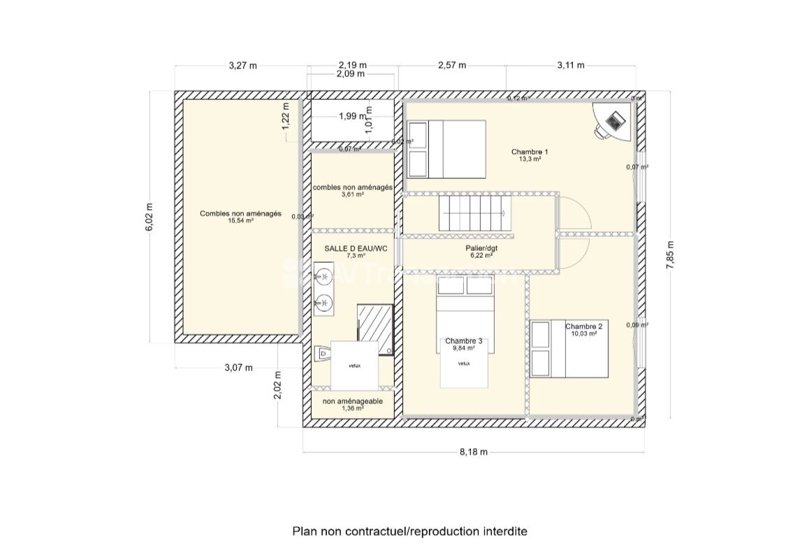Maison individuelle à vendre  - 5 pièce(s) - 113m2 - Liepvre (68660)