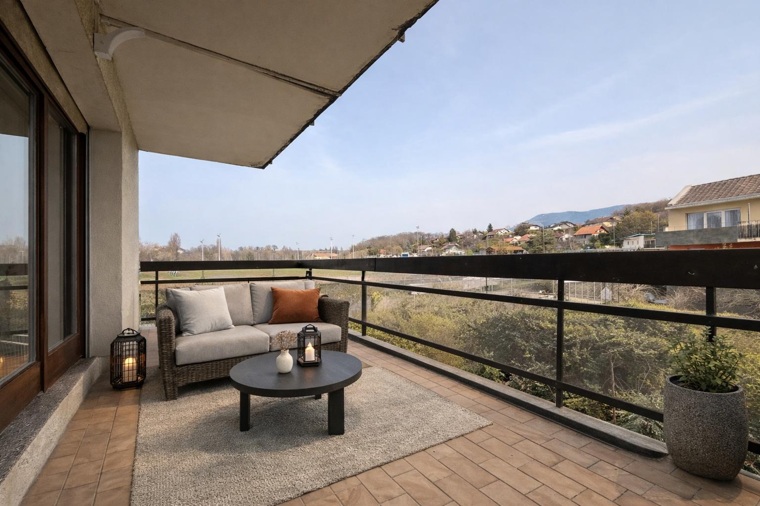 Appartement terrasse à vendre  - 3 pièce(s) - 70m2 - Ville-la-grand (74100)