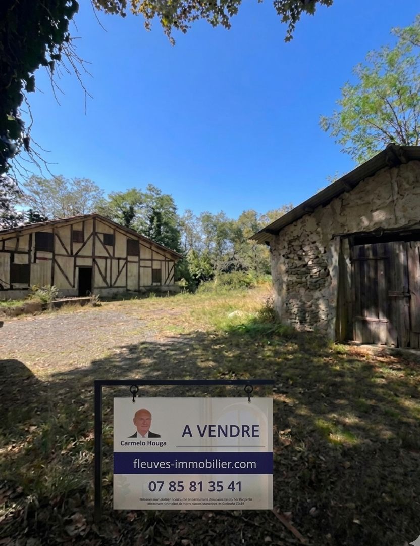 Ferme landaise avec dépendances et 5,7 ha