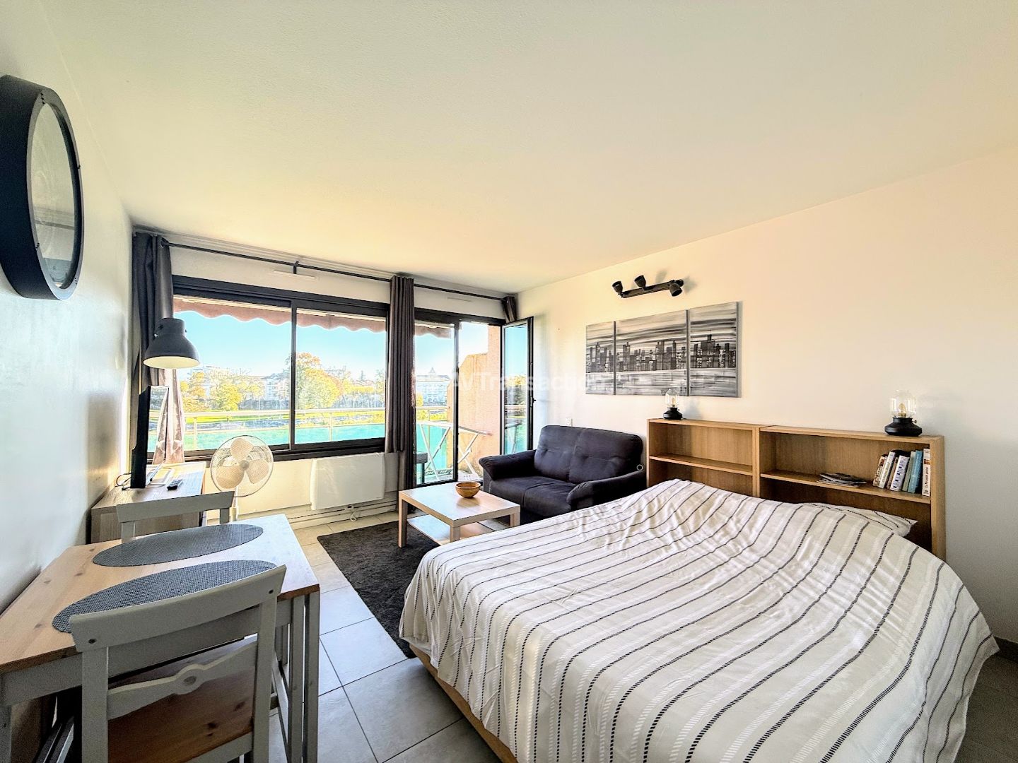 Charmant T1 rénové avec balcon et vue imprenable sur Dax