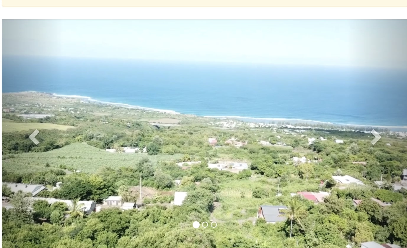🌴 À SAISIR – TERRAIN DE 616 M² AVEC VUE MER SUR SAINT-LEU