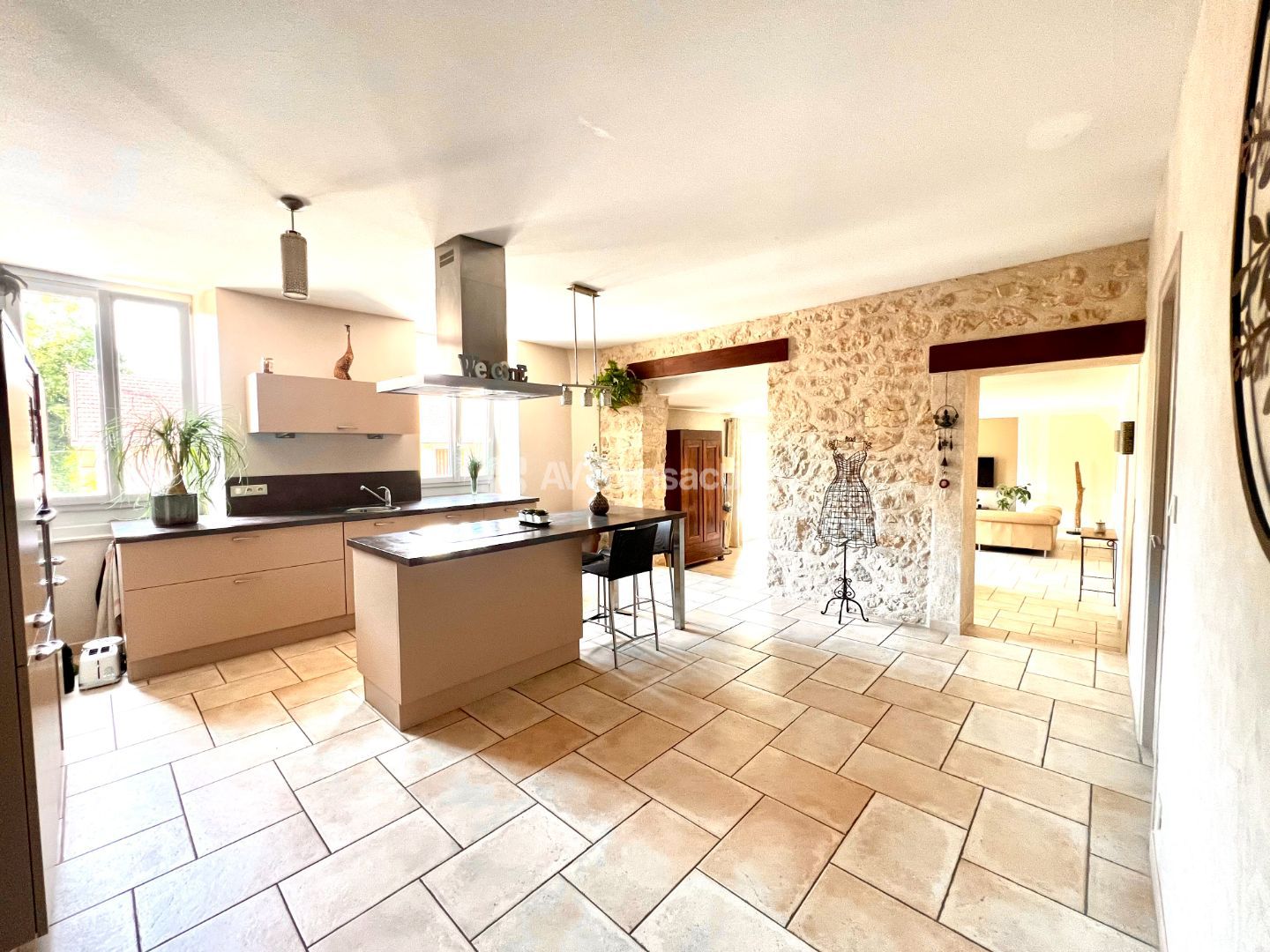 Appartement rénové à vendre  - 7 pièce(s) - 208.3m2 - Virieu Le Grand (01510)