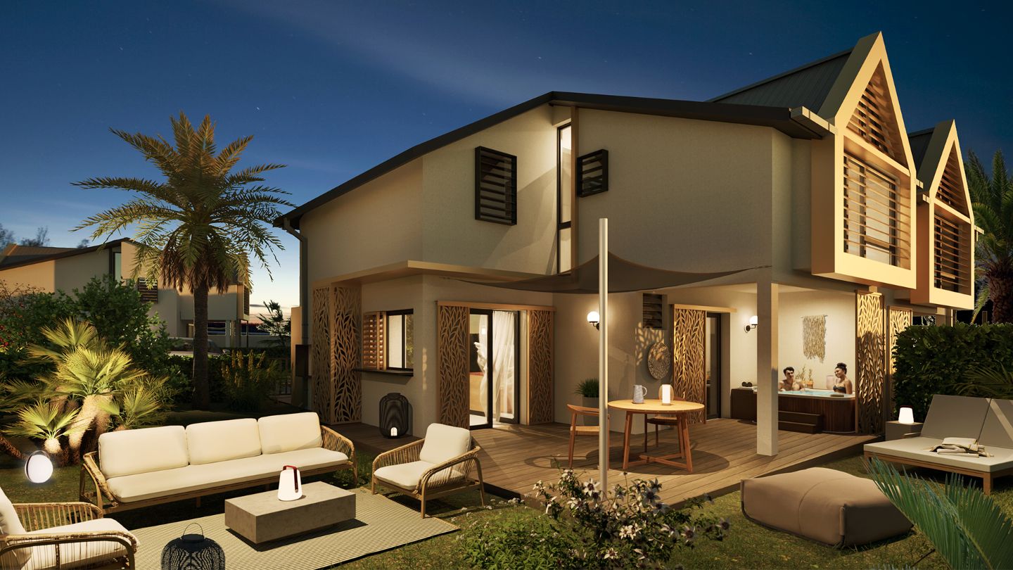  VILLA BAYA — Le Luxe Absolu au Bord du Lagon 