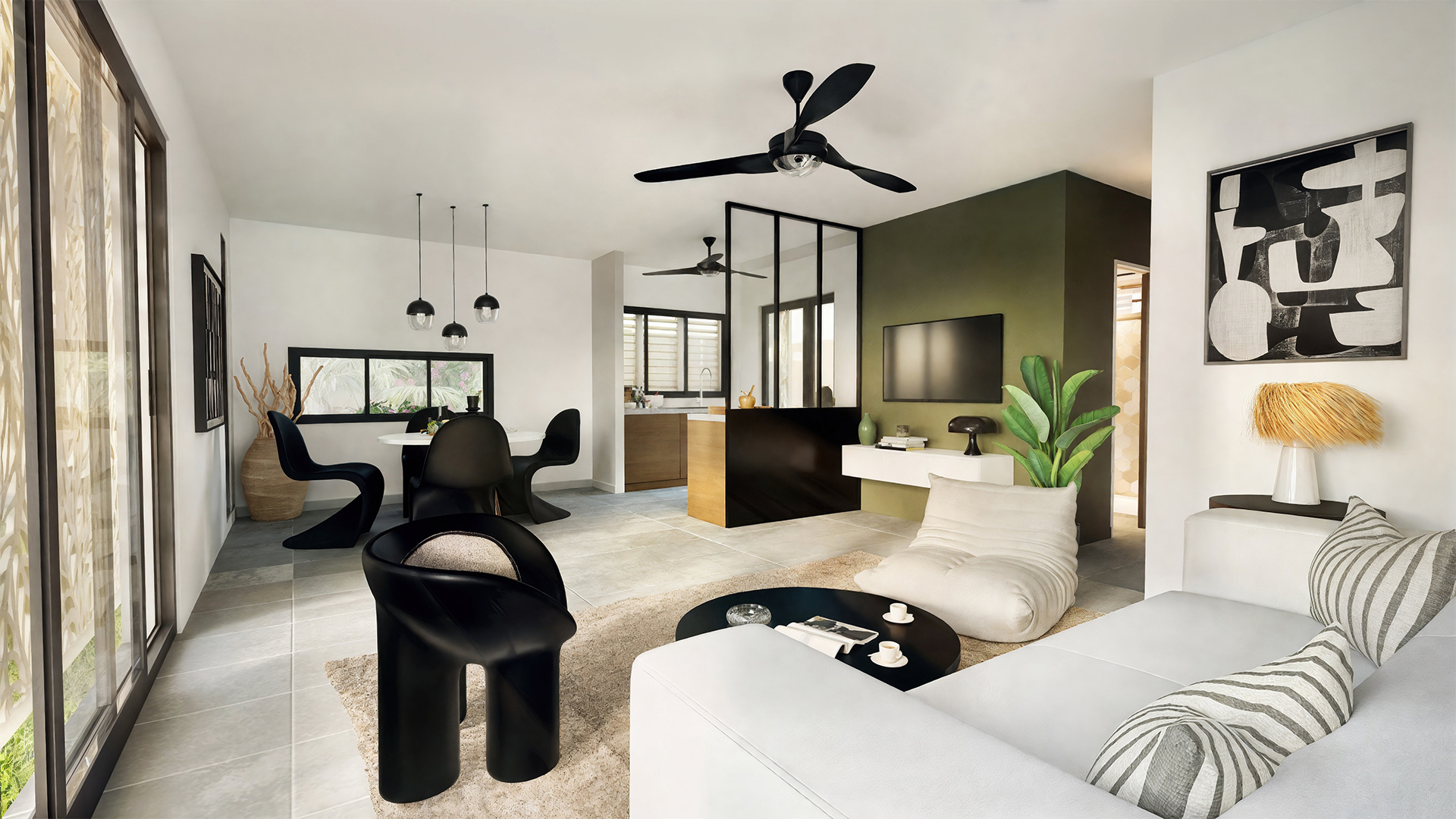 Maison à vendre  - 93.43m2 - Saint Paul (97434)