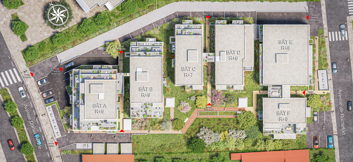 Appartement en frais réduit à vendre  - 2 pièce(s) - 46.27m2 - Royan (17200)