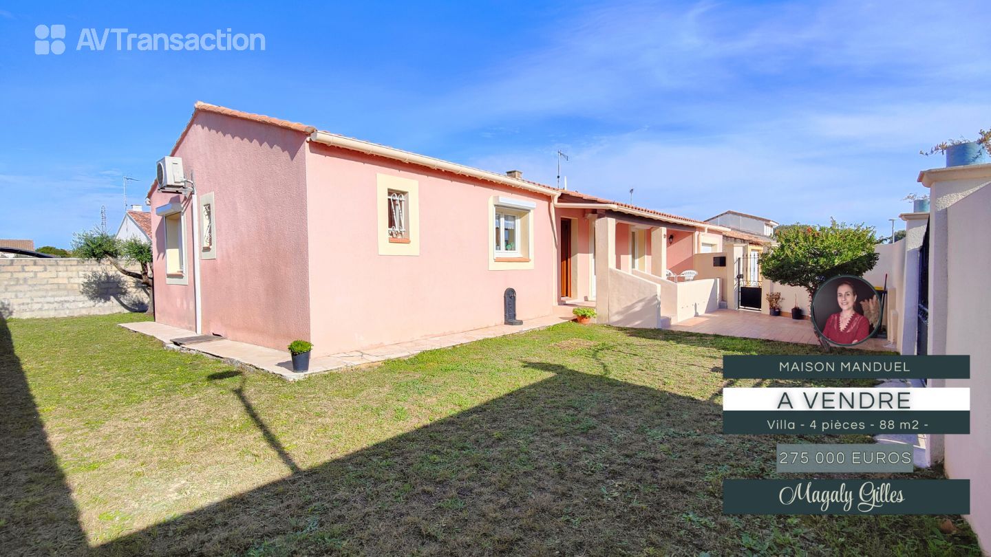 Maison de plain-pied sur Manduel