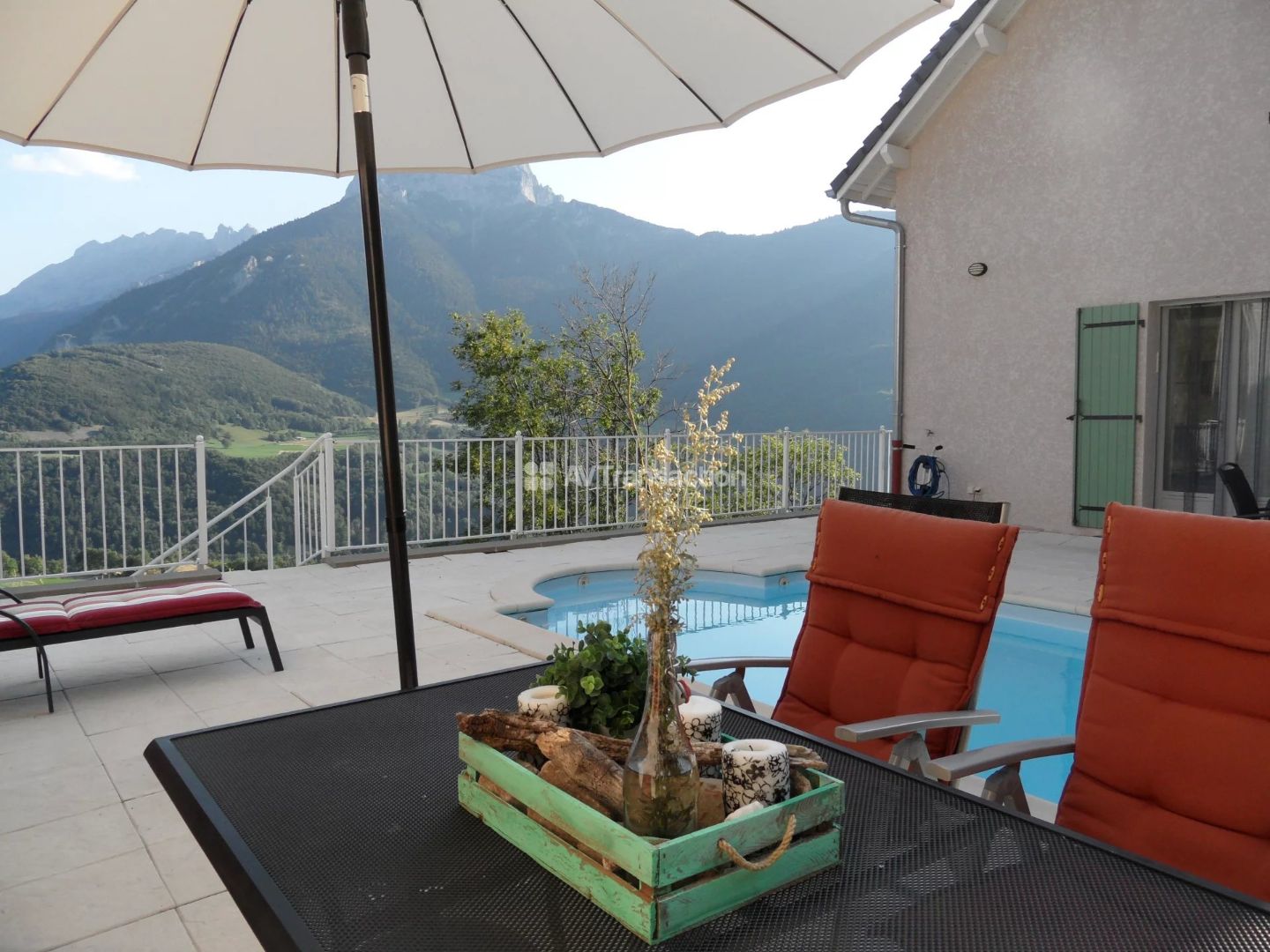 Maison avec vue panoramique &amp; piscine chauffée