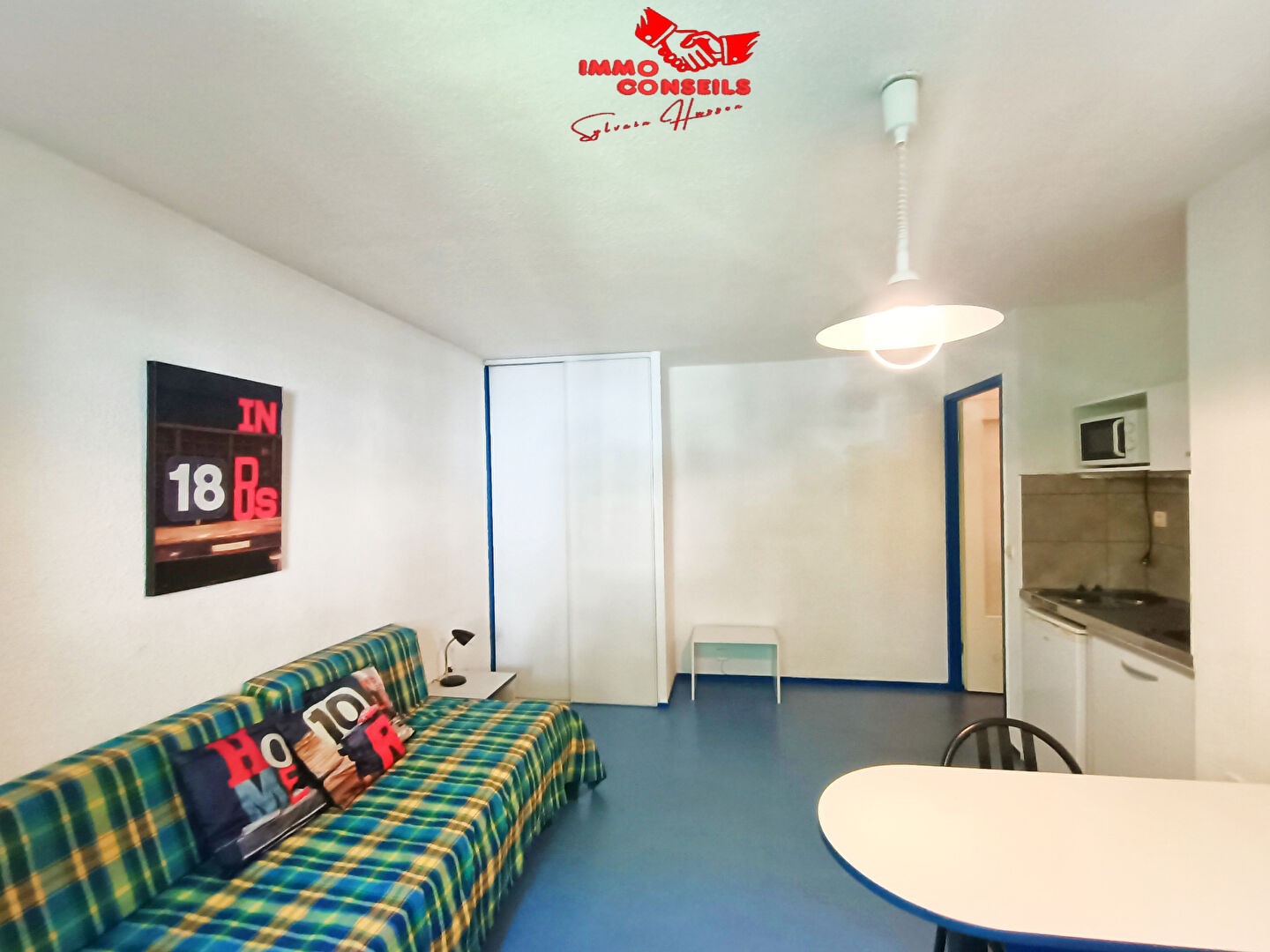 Appartement en résidence à louer  - 1 pièce(s) - 22m2 - Lyon (69008)