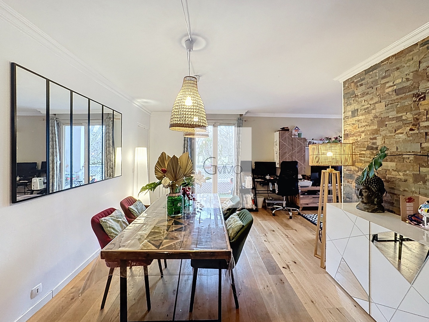 3/4 PIECES - BALCON - FACE AU PARC DE LA ROSERAIE