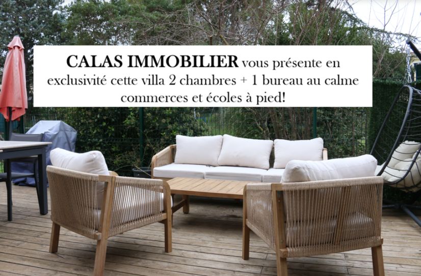 NOUVEAU ! Villa au calme au centre du village de CALAS