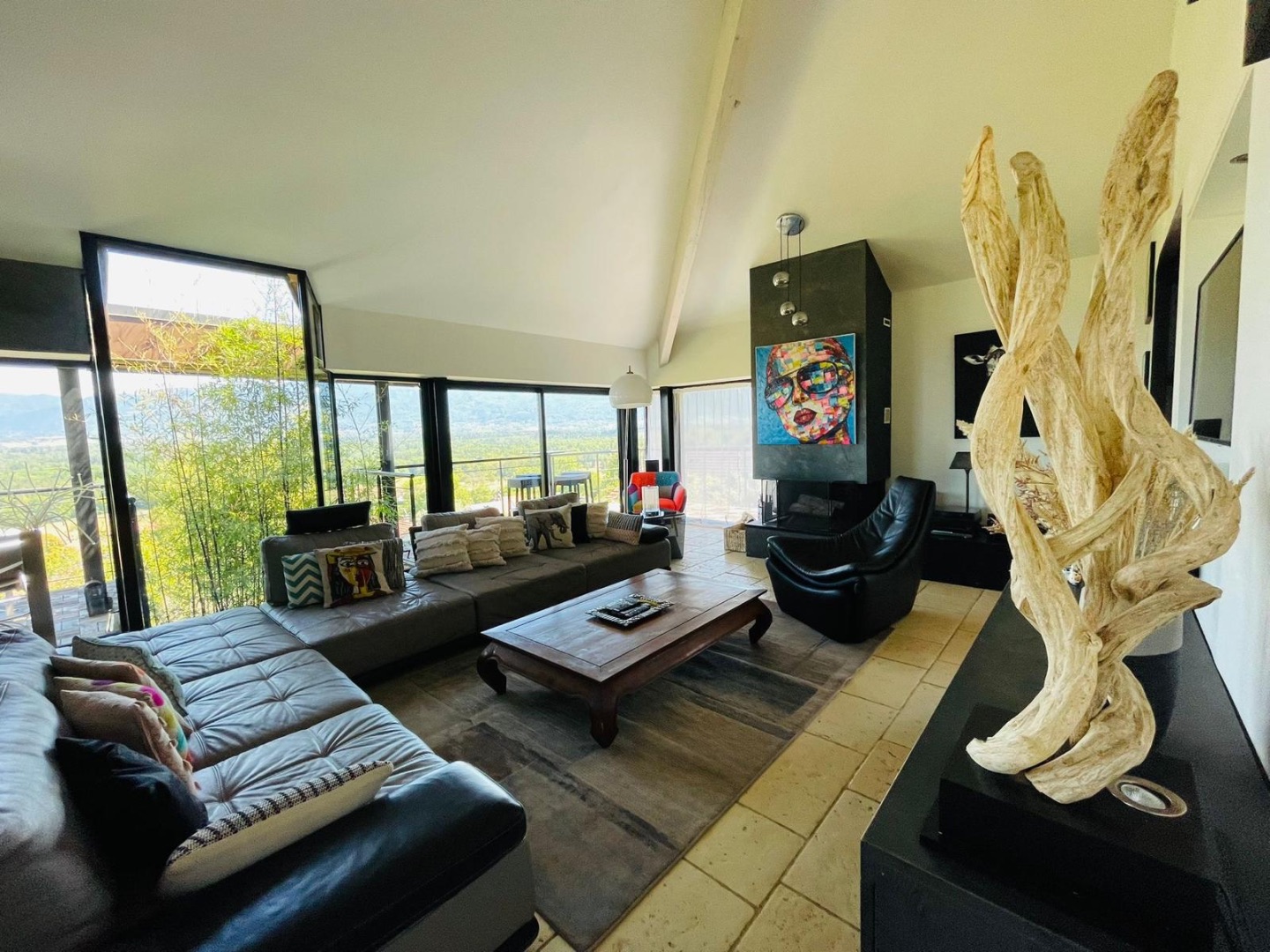 Villa d'architecte à louer  - 6 pièce(s) - 300m2 - Sciez (74140)